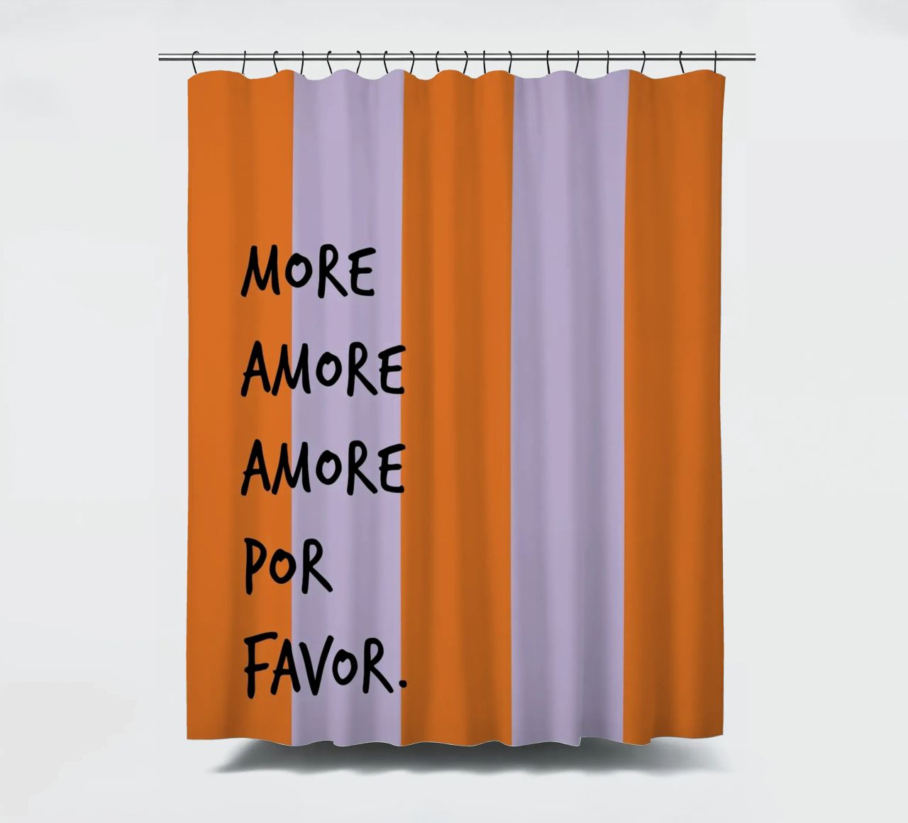 more amore. (mehrere Varianten verfügbar) Duschvorhang von FRICKE DESIGN