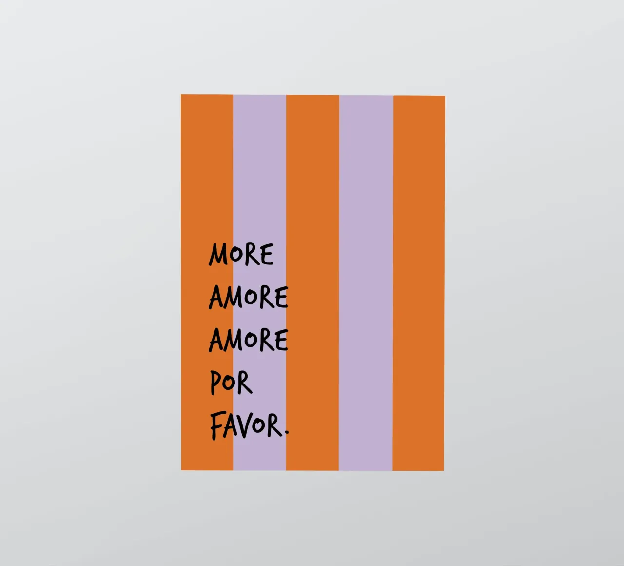 più amore. (per più amore, vieni sul mio profilo:) adesivo da FRICKE DESIGN