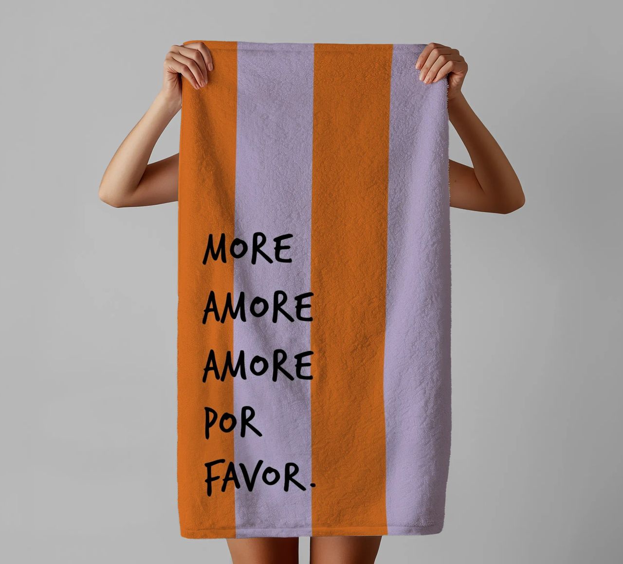 more amore. (mehrere Varianten verfügbar) Handtuch von FRICKE DESIGN