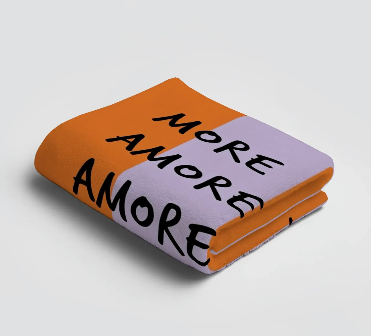 more amore. (mehrere Varianten verfügbar) Handtuch von FRICKE DESIGN