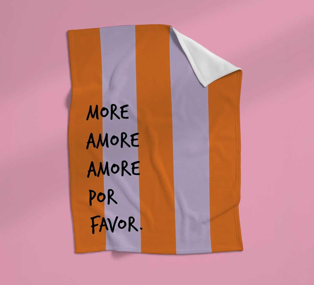 more amore. (mehrere Varianten verfügbar) Fleecedecke von FRICKE DESIGN