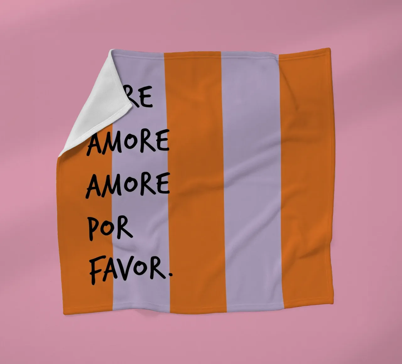 more amore. (mehrere Varianten verfügbar) fleece blanket by FRICKE DESIGN