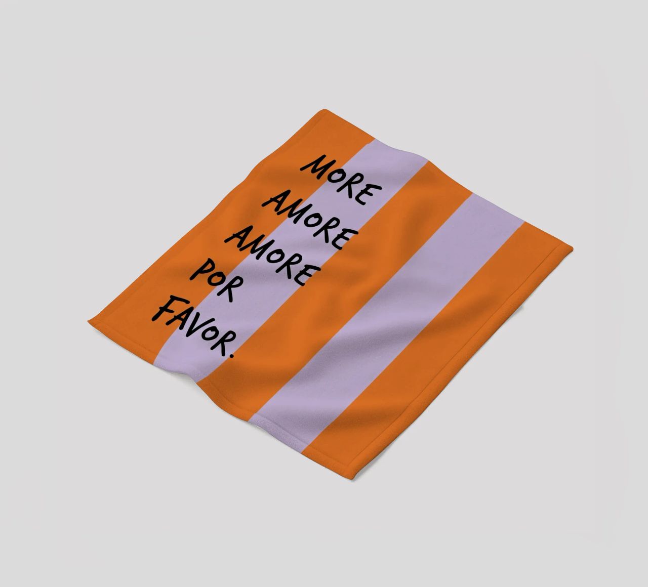 more amore. (mehrere Varianten verfügbar) Fleecedecke von FRICKE DESIGN