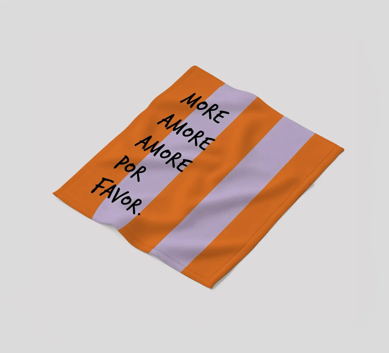 more amore. (mehrere Varianten verfügbar) fleece blanket by FRICKE DESIGN
