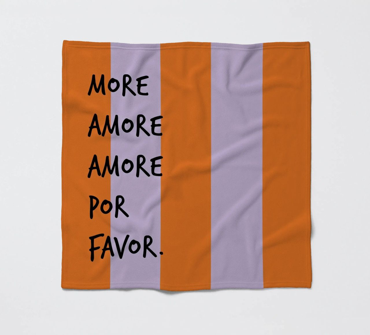 more amore. (mehrere Varianten verfügbar) Fleecedecke von FRICKE DESIGN