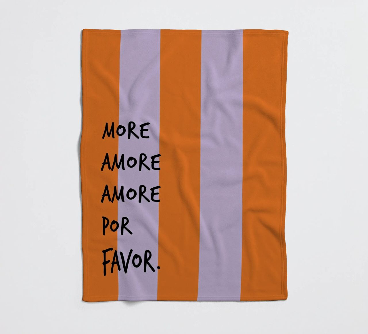 more amore. (mehrere Varianten verfügbar) Fleecedecke von FRICKE DESIGN