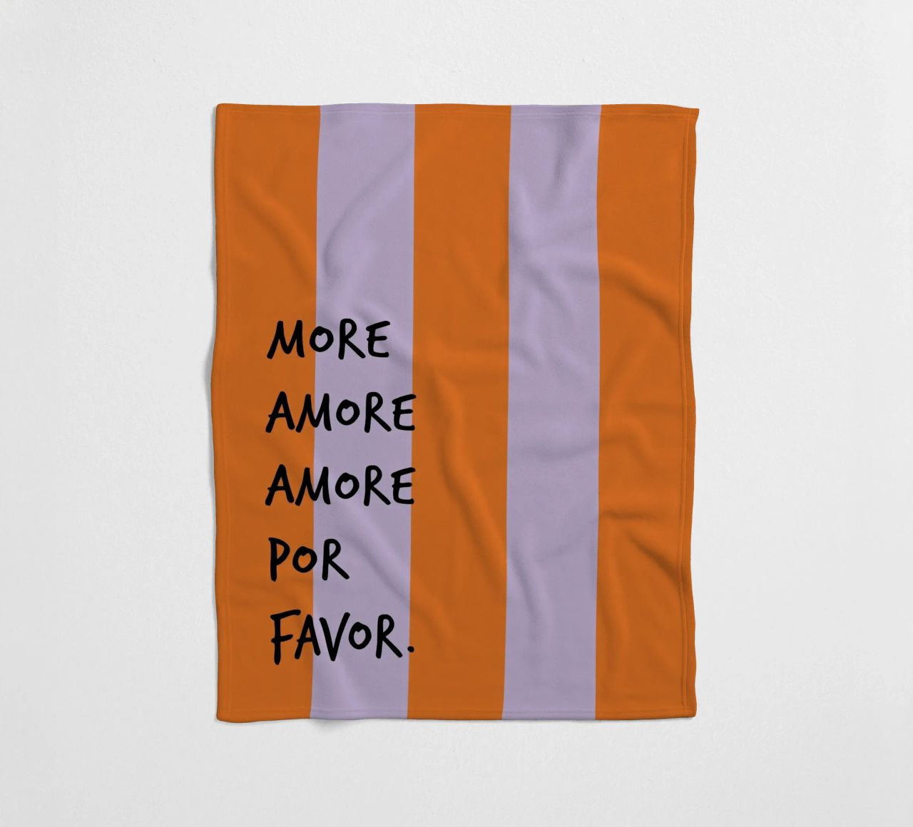 more amore. (mehrere Varianten verfügbar) Fleecedecke von FRICKE DESIGN