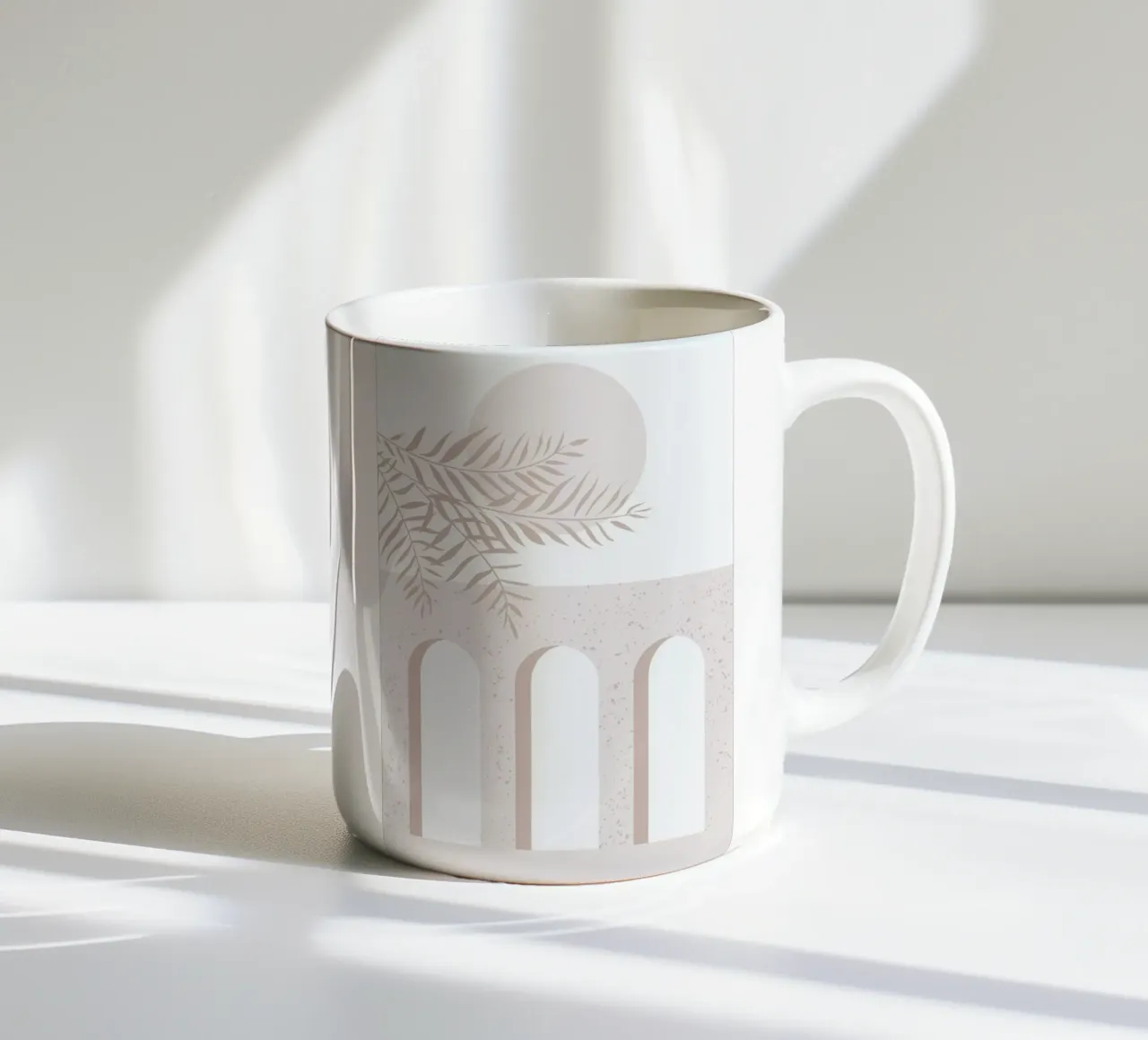 Create & Contemplate keramische mok van Studio One
