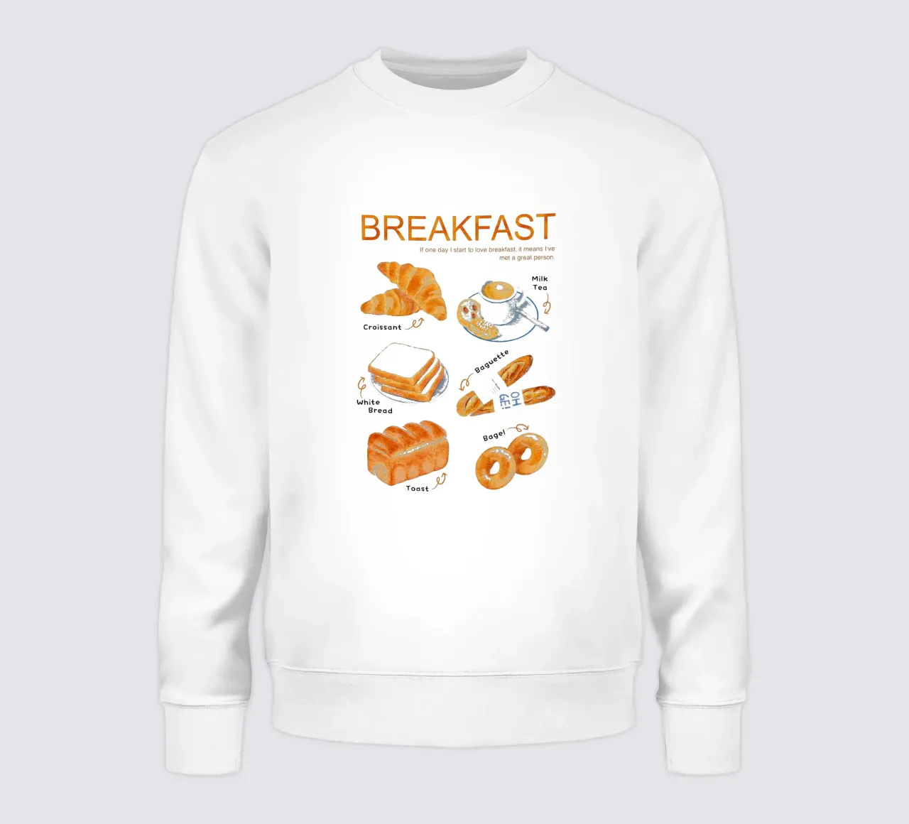 Colazione / Brunch mattutino felpa da Attaboy Dsgn