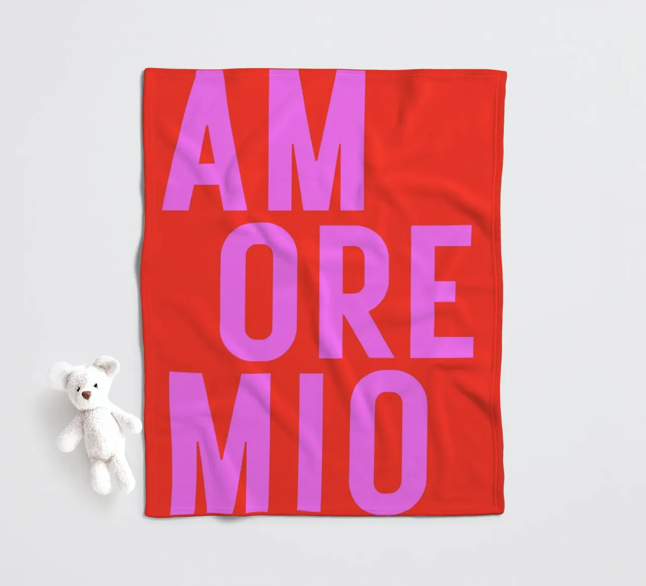 Amore mio - viele Farben coperta in pile da Ohkimiko