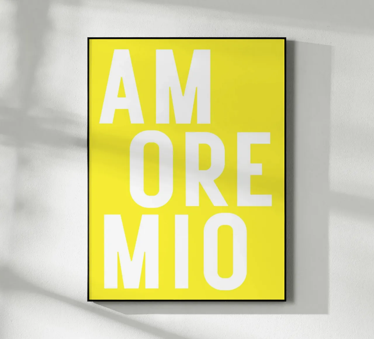 Amore mio - viele Farben plexiglass da Ohkimiko