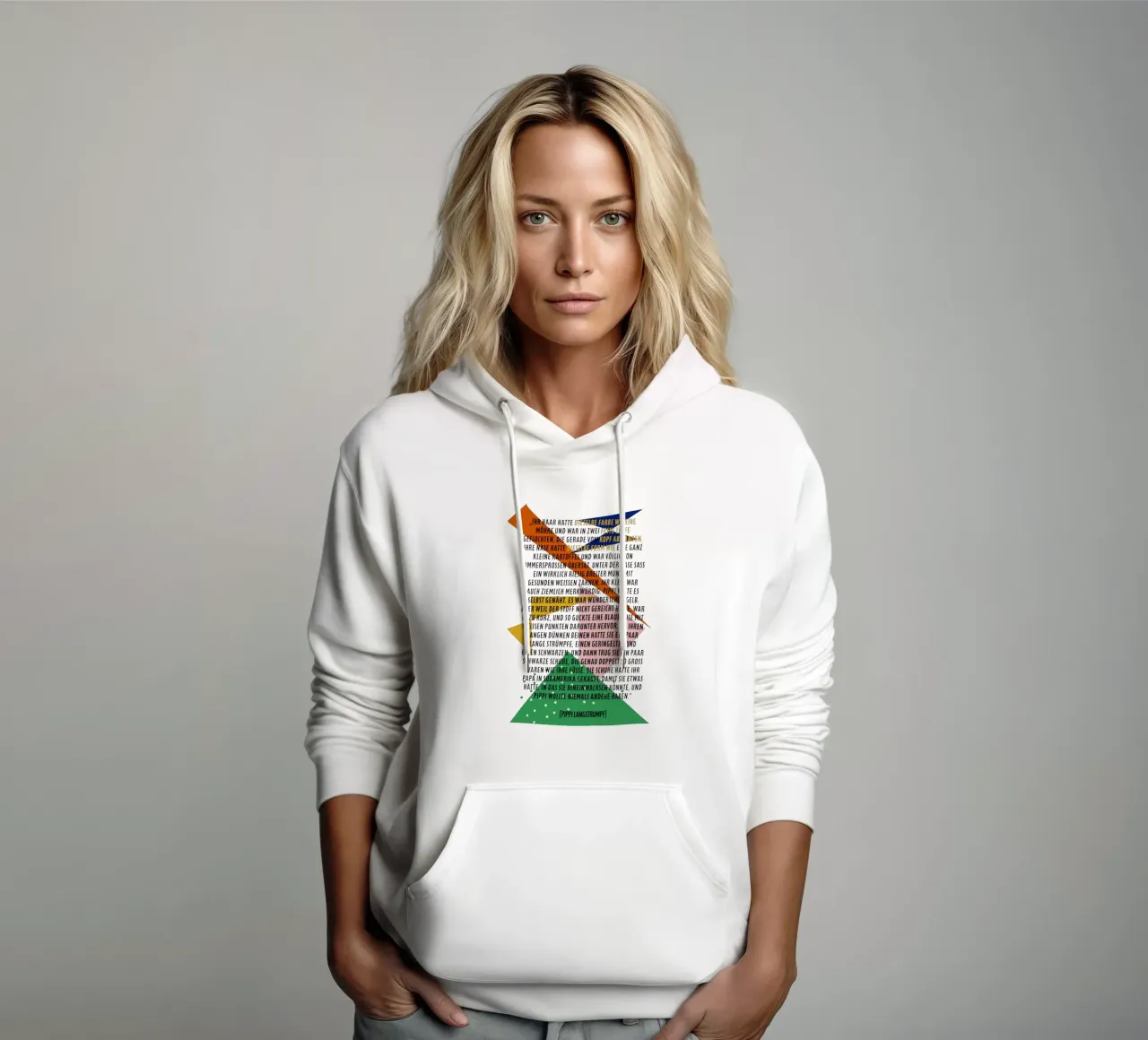 Pipi. felpa con cappuccio da FRICKE DESIGN