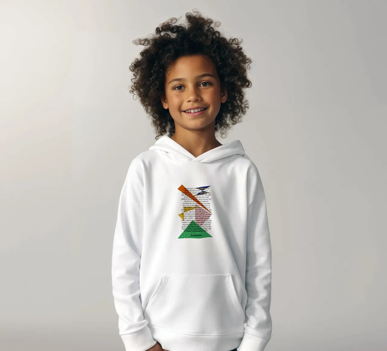 Pipi. felpa bambino con cappuccio da FRICKE DESIGN