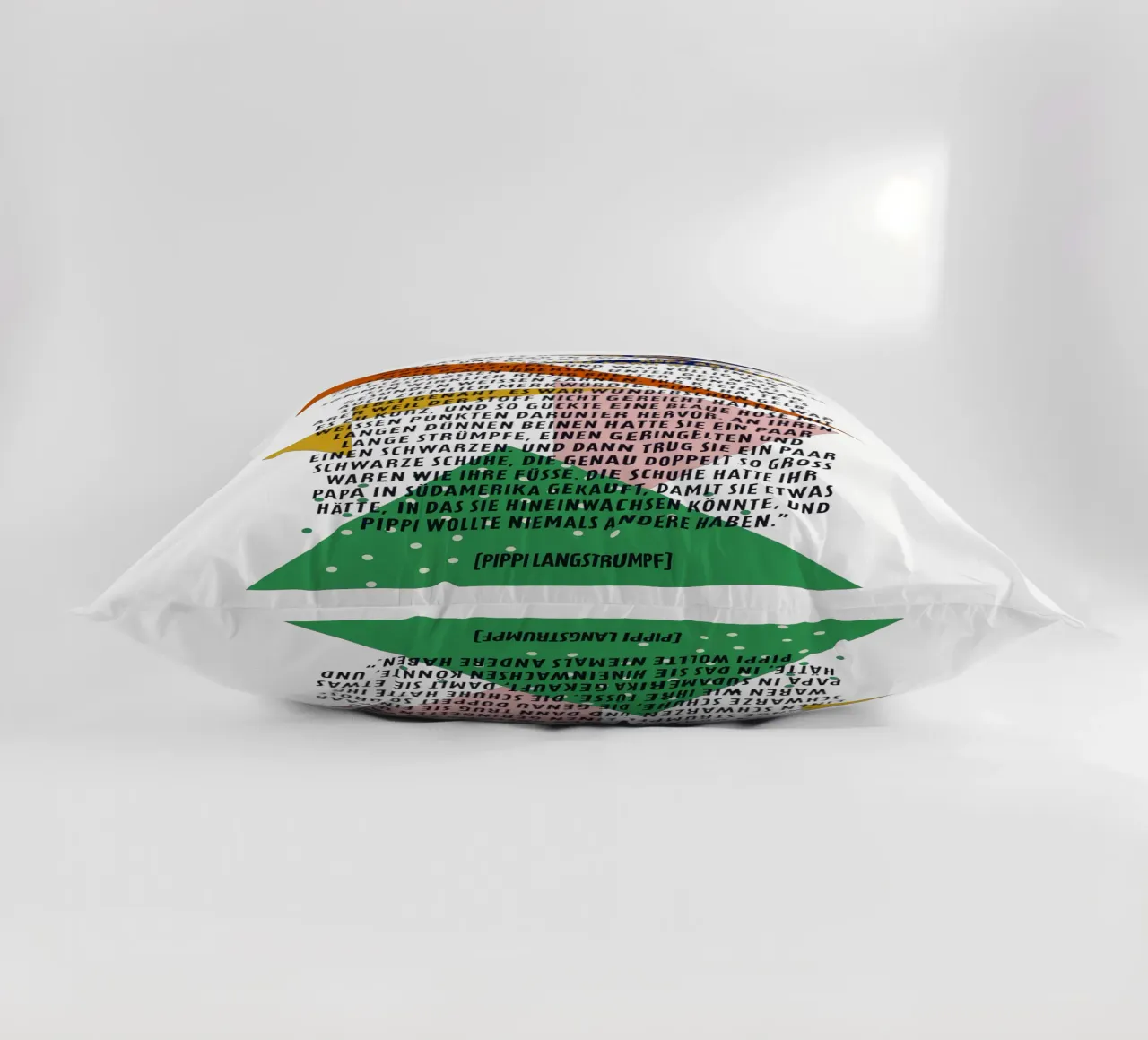 Pipi Langstrumpf | Beschreibung | frei und wild cuscino da FRICKE DESIGN