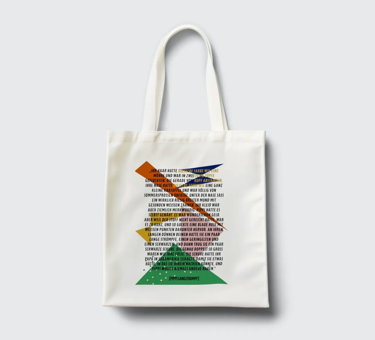 Pipi. borsa in juta da FRICKE DESIGN