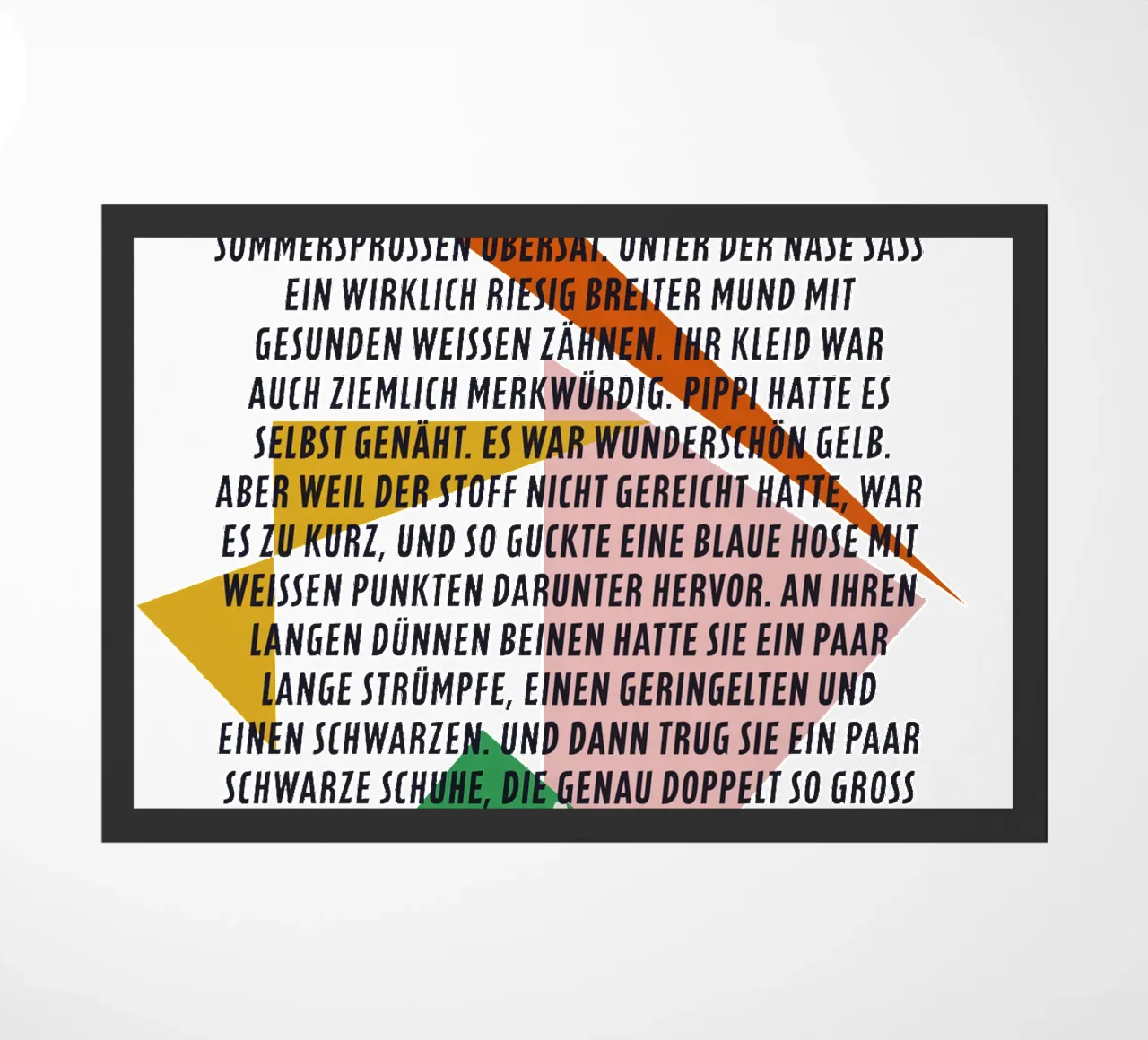 Pipi Langstrumpf | Beschreibung | frei und wild zerbino da FRICKE DESIGN