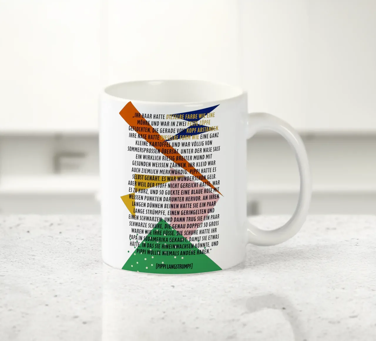 Pipi. tazza in ceramica da FRICKE DESIGN