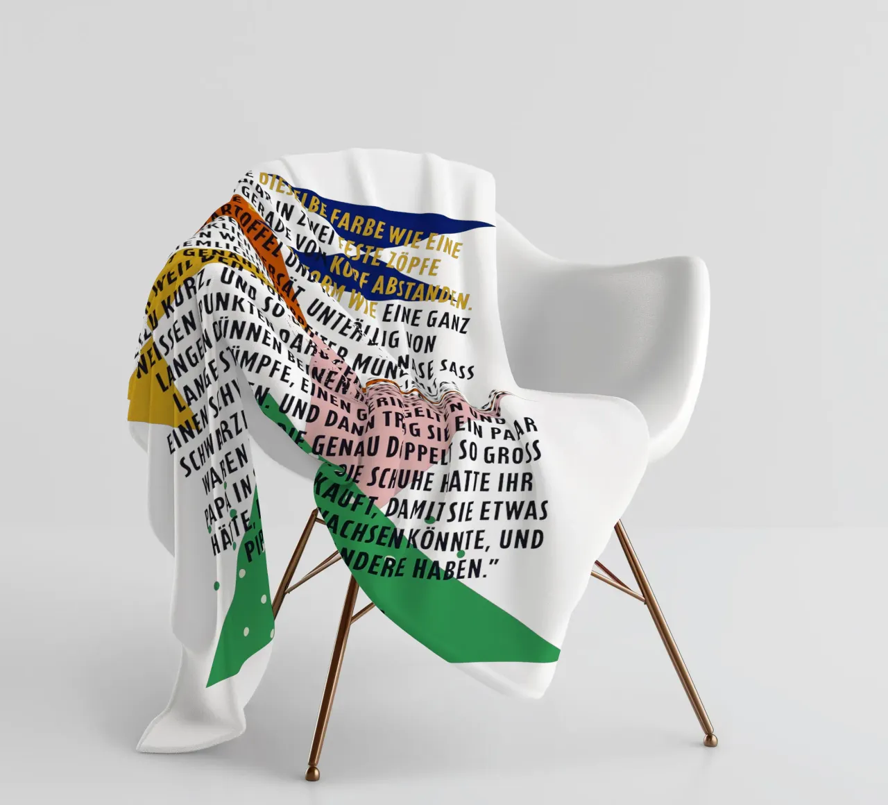 Pipi Langstrumpf | Beschreibung | frei und wild coperta in pile da FRICKE DESIGN