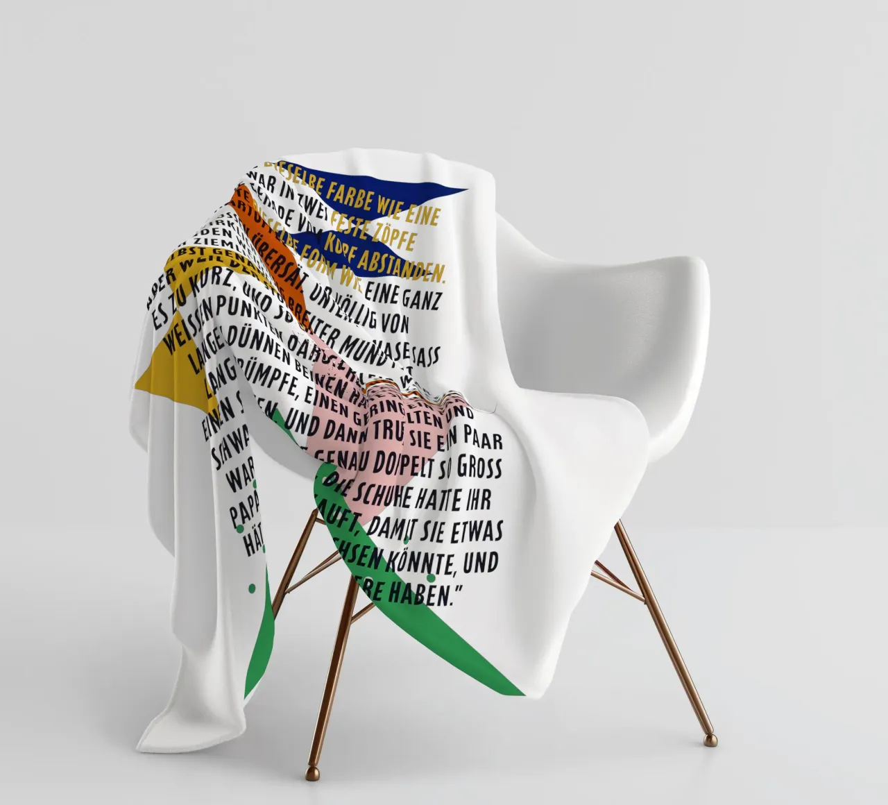 Pipi Langstrumpf | Beschreibung | frei und wild coperta in pile da FRICKE DESIGN