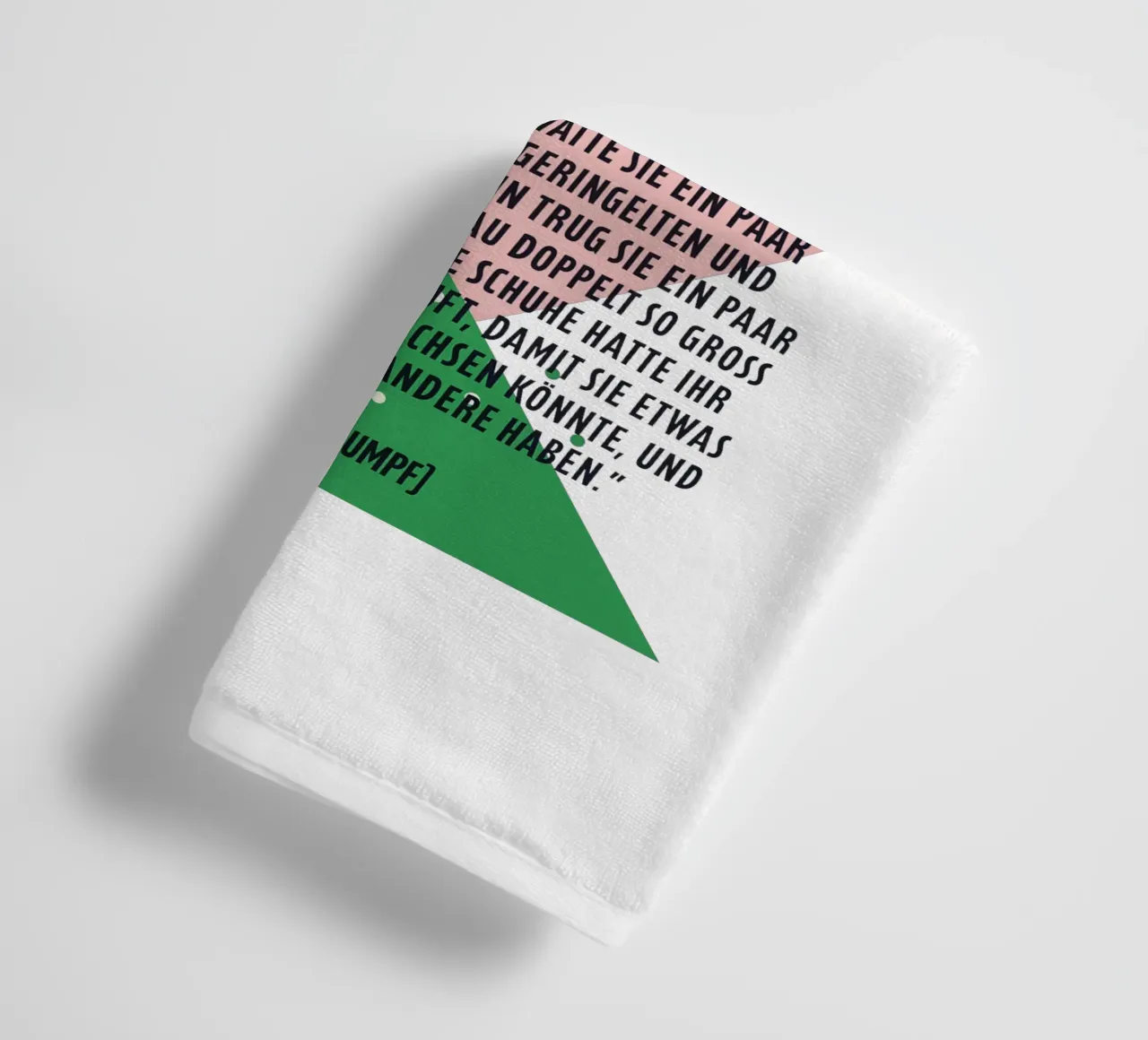 Pipi Langstrumpf | Beschreibung | frei und wild asciugamano da bagno da FRICKE DESIGN