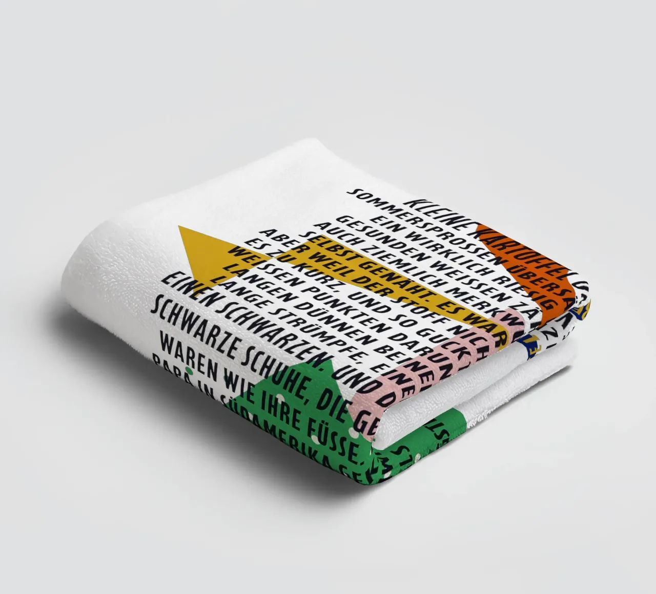 Pipi Langstrumpf | Beschreibung | frei und wild asciugamano da bagno da FRICKE DESIGN