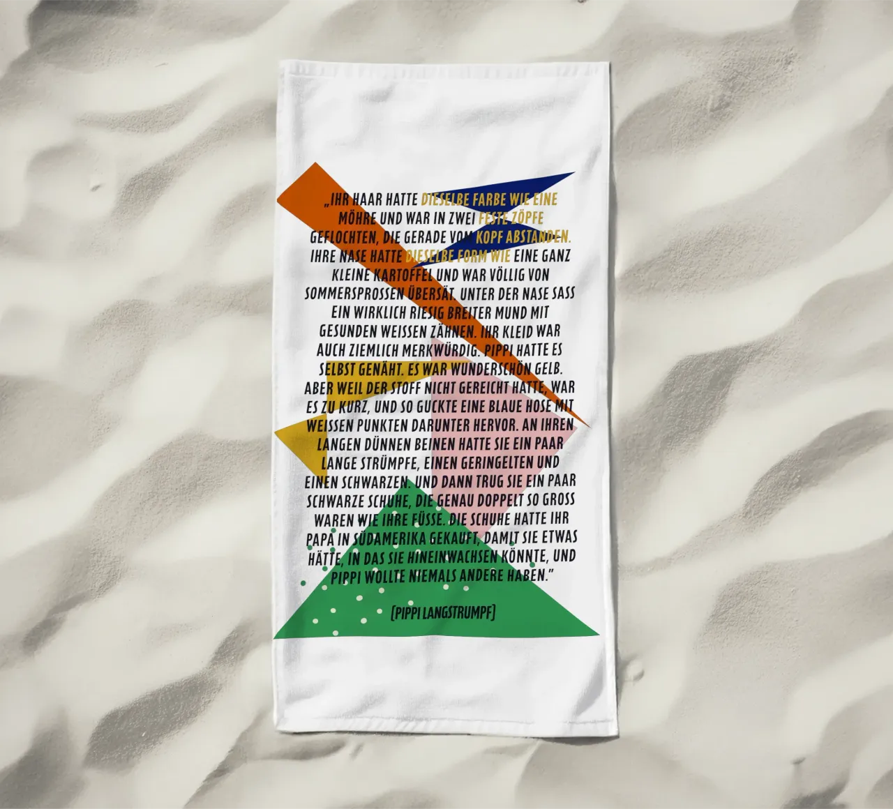 Pipi Langstrumpf | Beschreibung | frei und wild telo mare da FRICKE DESIGN