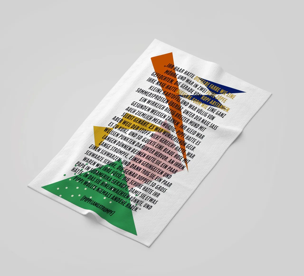 Pipi Langstrumpf | Beschreibung | frei und wild telo mare da FRICKE DESIGN