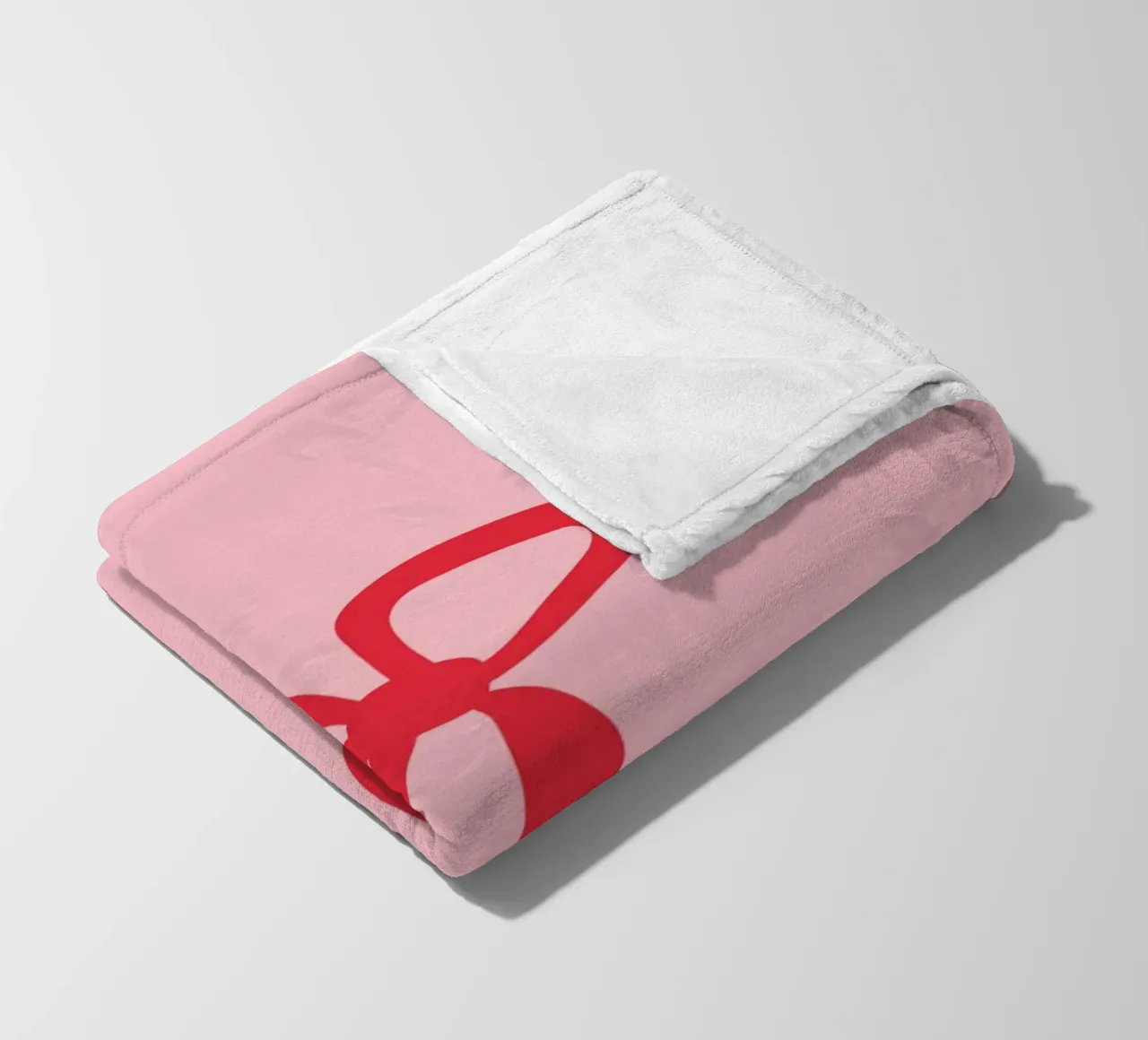Nastro rosso coperta in pile da janamossmann