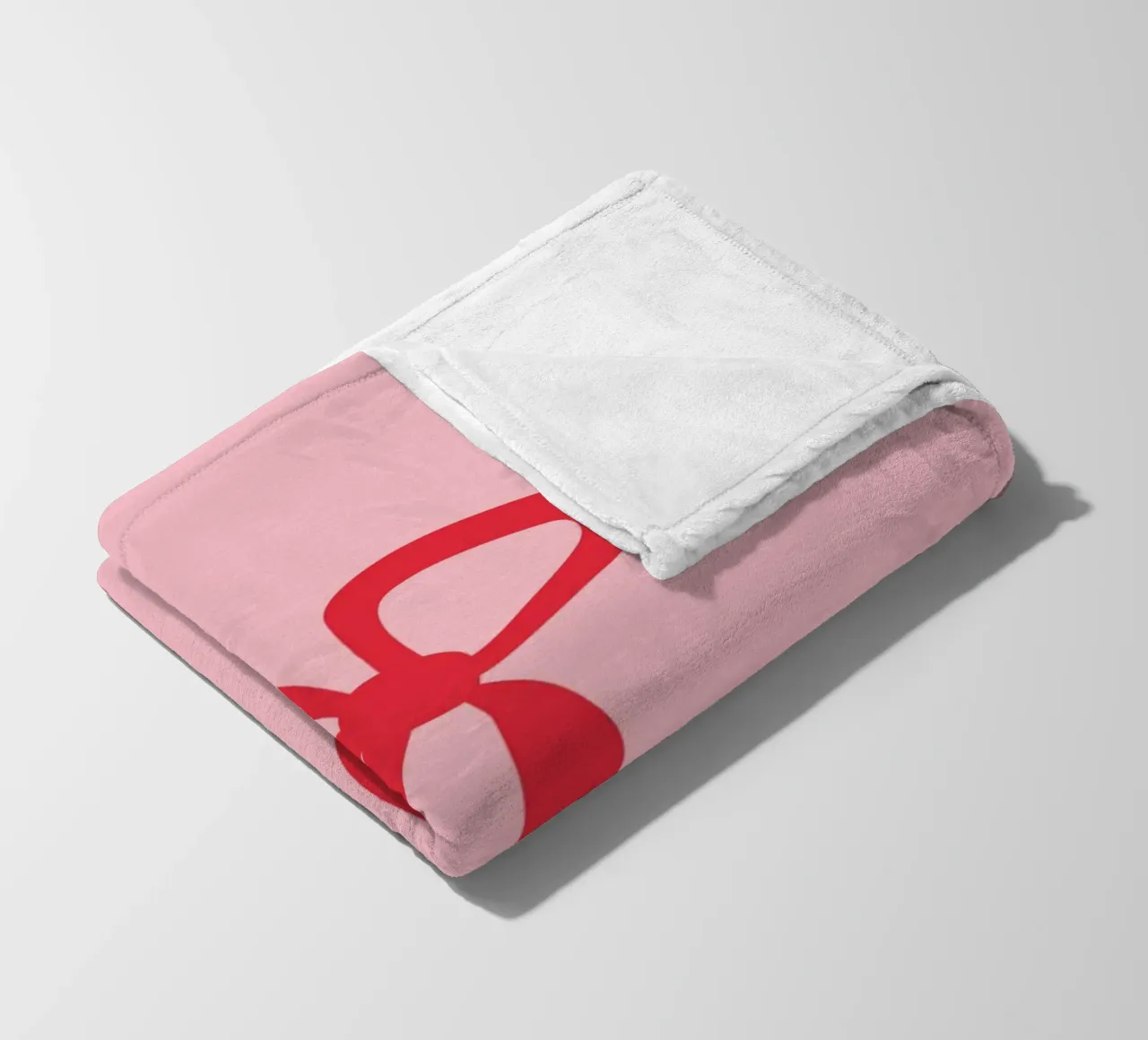 Nastro rosso coperta in pile da janamossmann