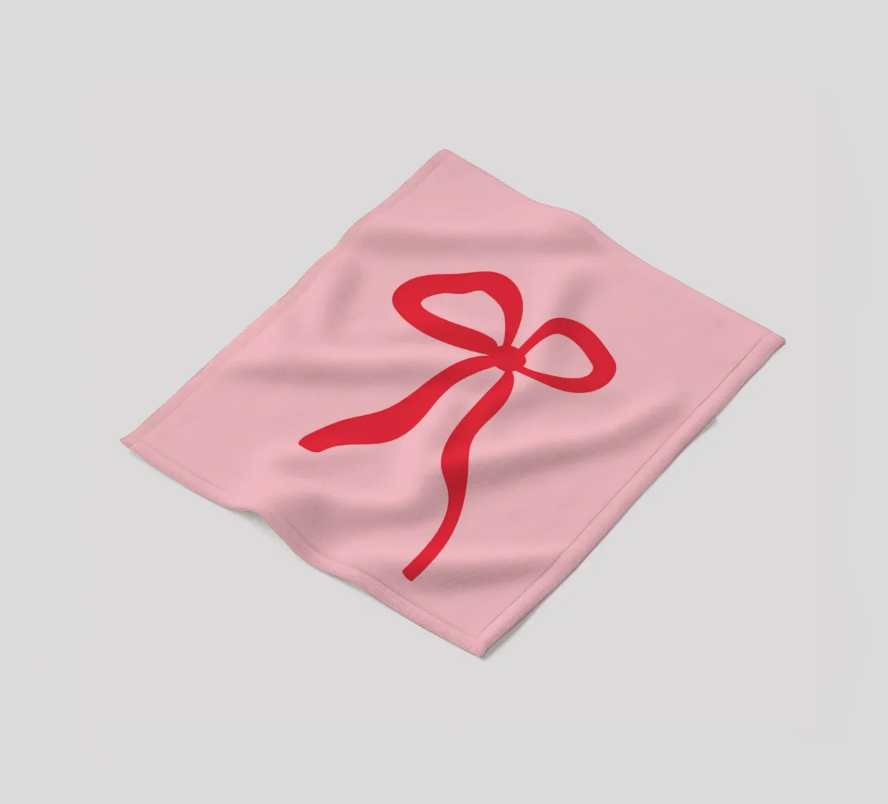 Nastro rosso coperta in pile da janamossmann
