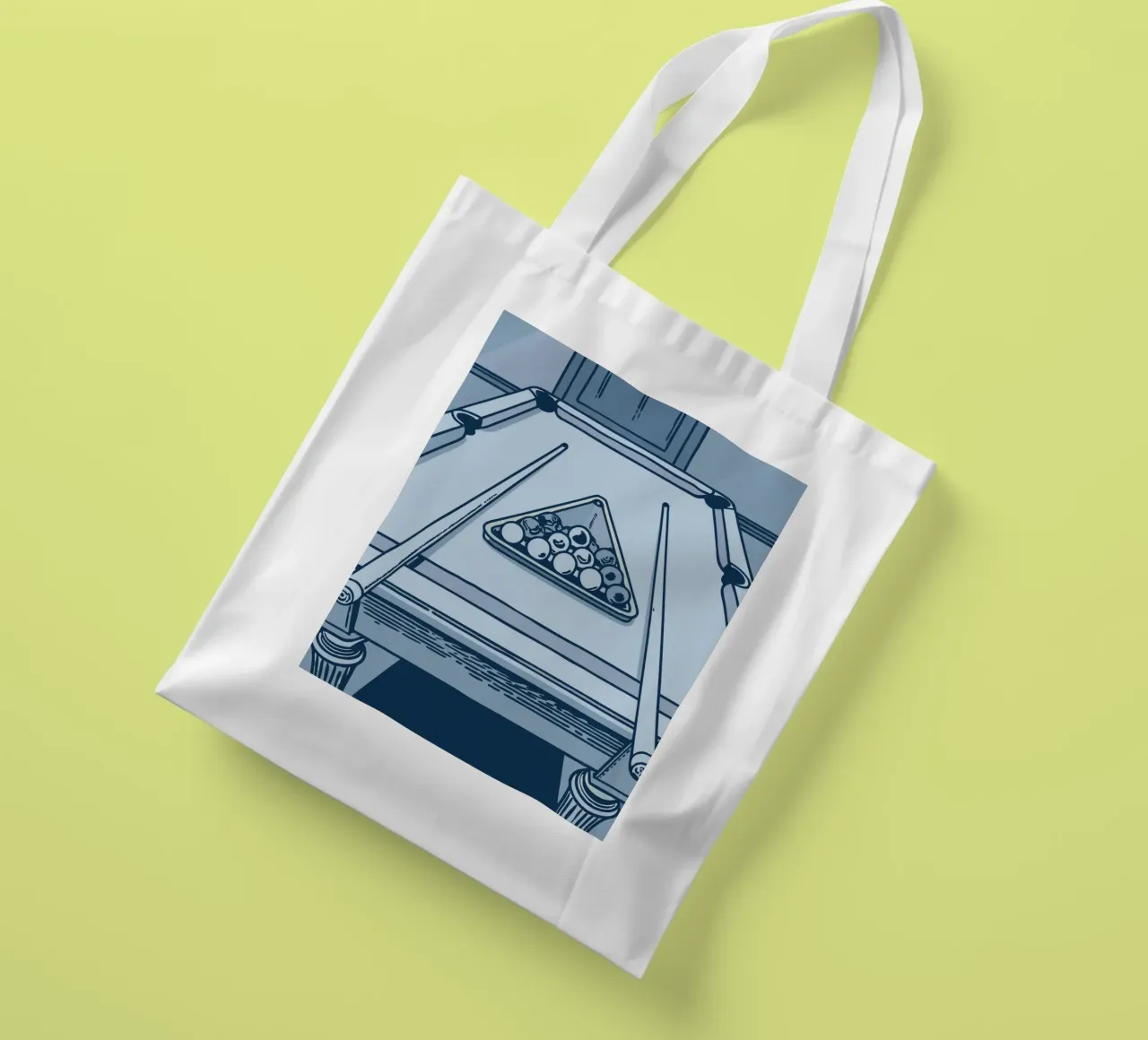 Play Billiards tote bag by SPORTS ONLY