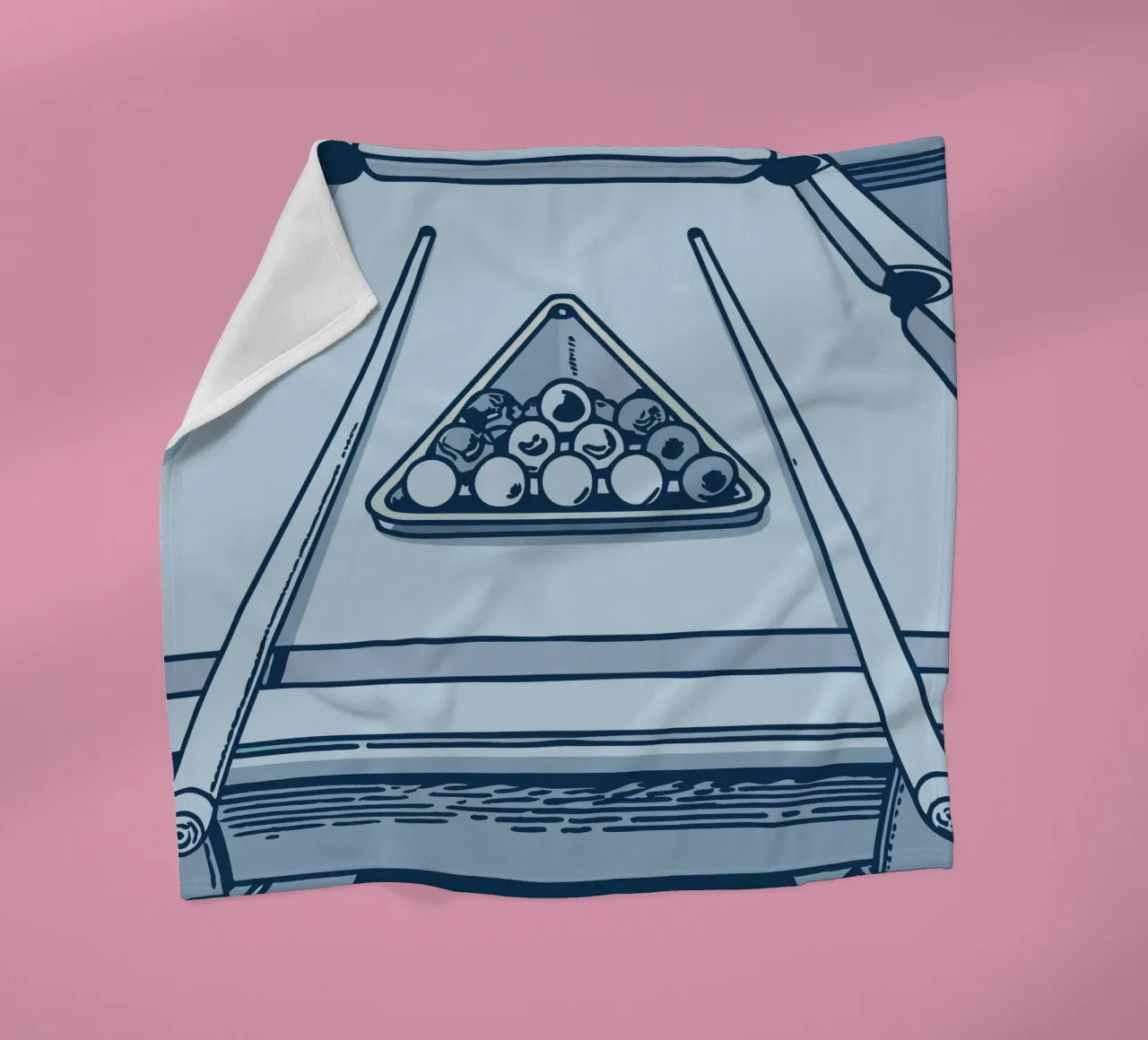 Giocare a biliardo coperta in pile da SPORTS ONLY