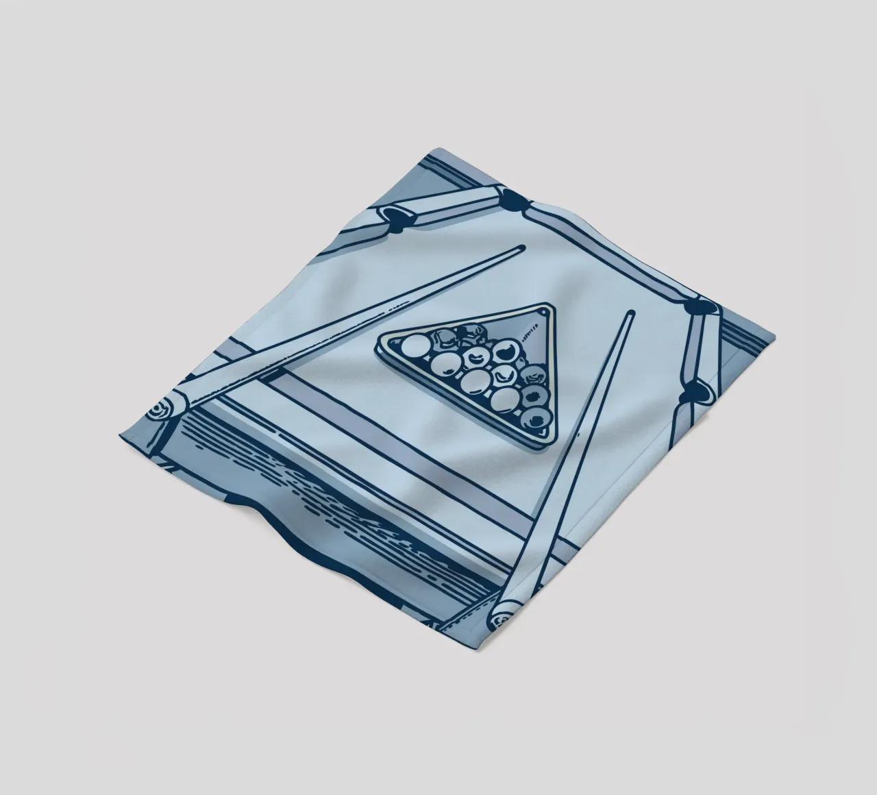 Giocare a biliardo coperta in pile da SPORTS ONLY