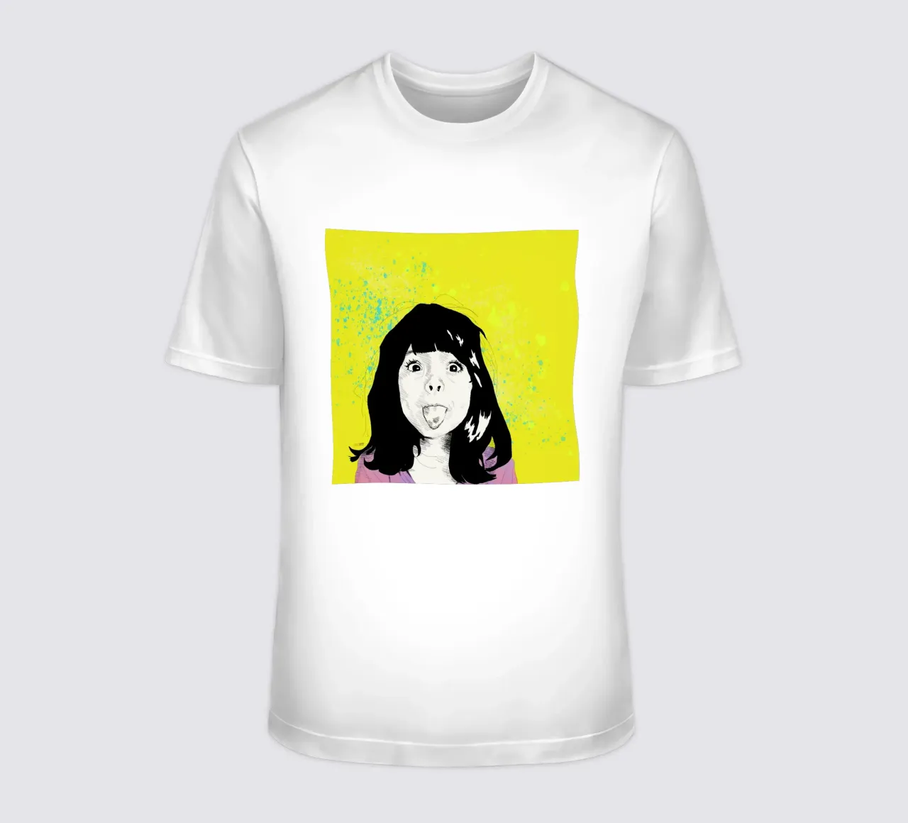 Tongue t-shirt da La Belette Rose