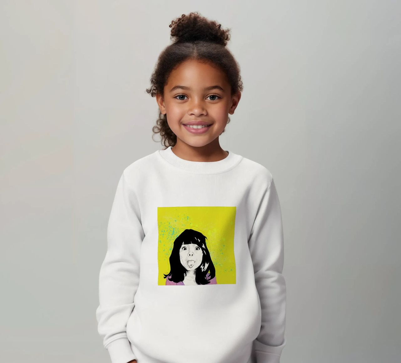 Tongue sudadera para niño de La Belette Rose