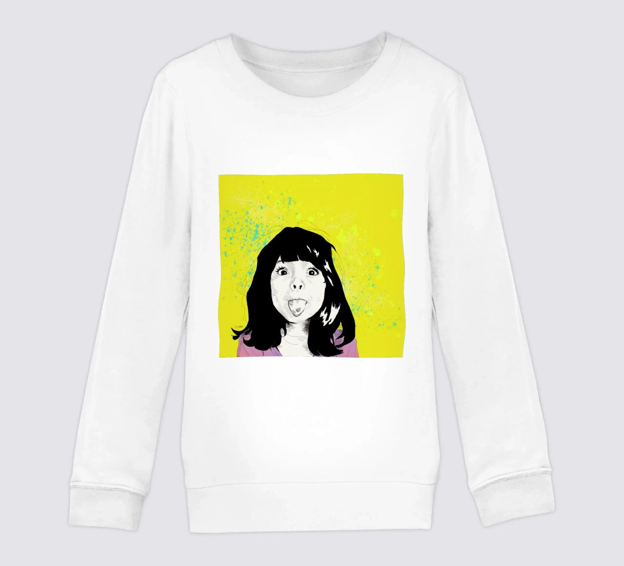 Tongue sudadera para niño de La Belette Rose