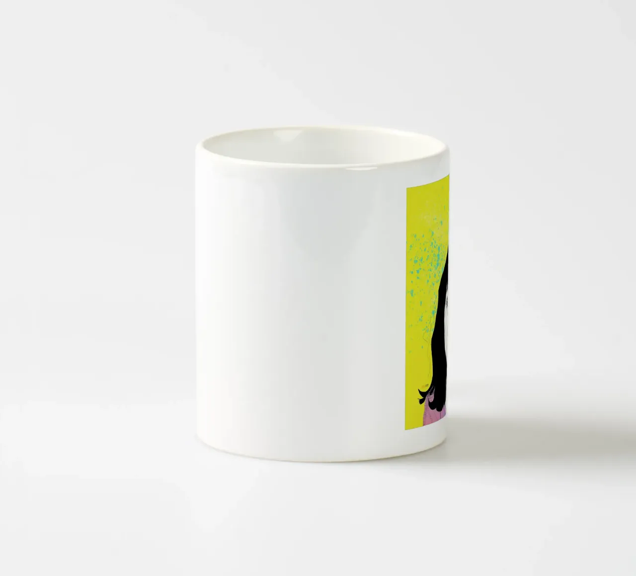 Tongue ceramic mug by La Belette Rose