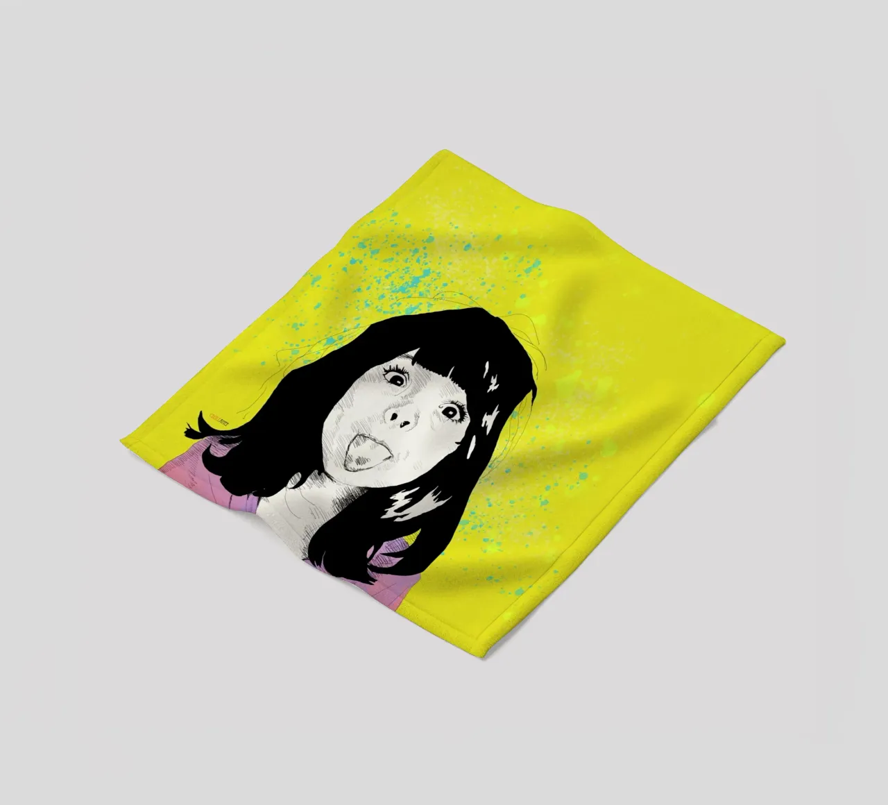 Tongue coperta in pile da La Belette Rose