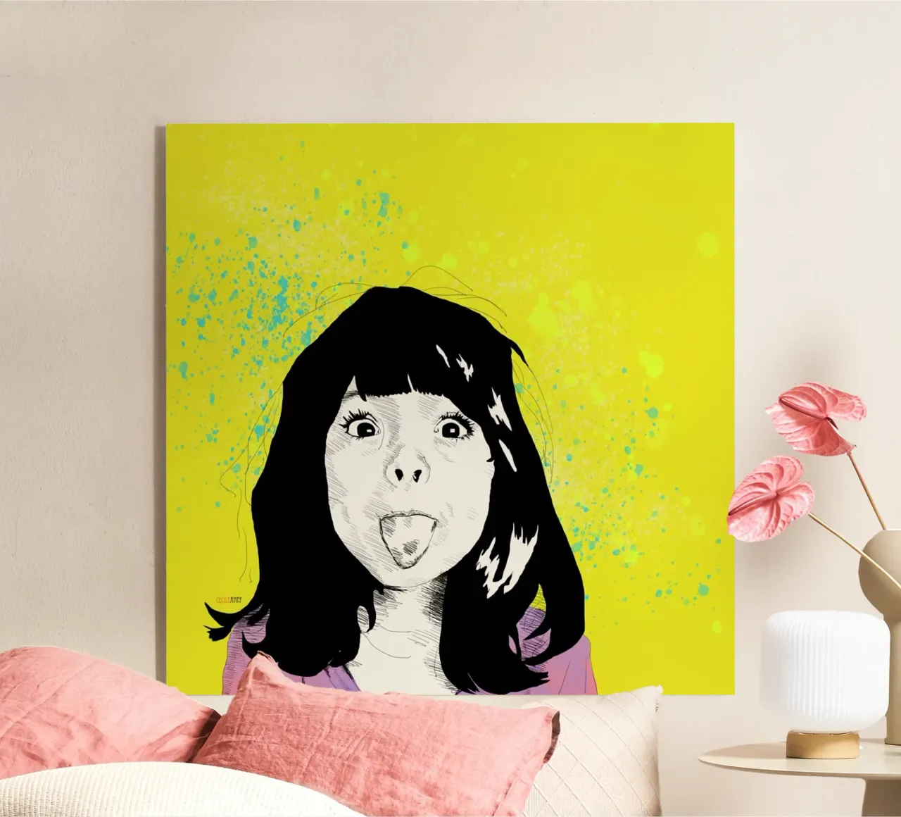 Tongue plexiglass da La Belette Rose