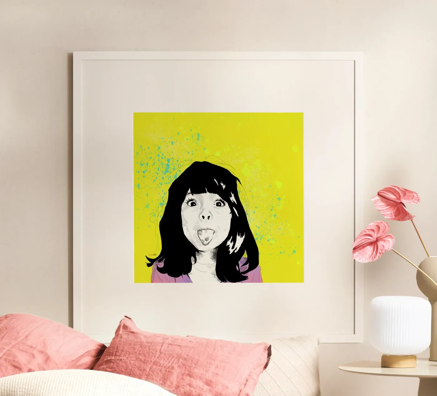 Tongue poster da La Belette Rose