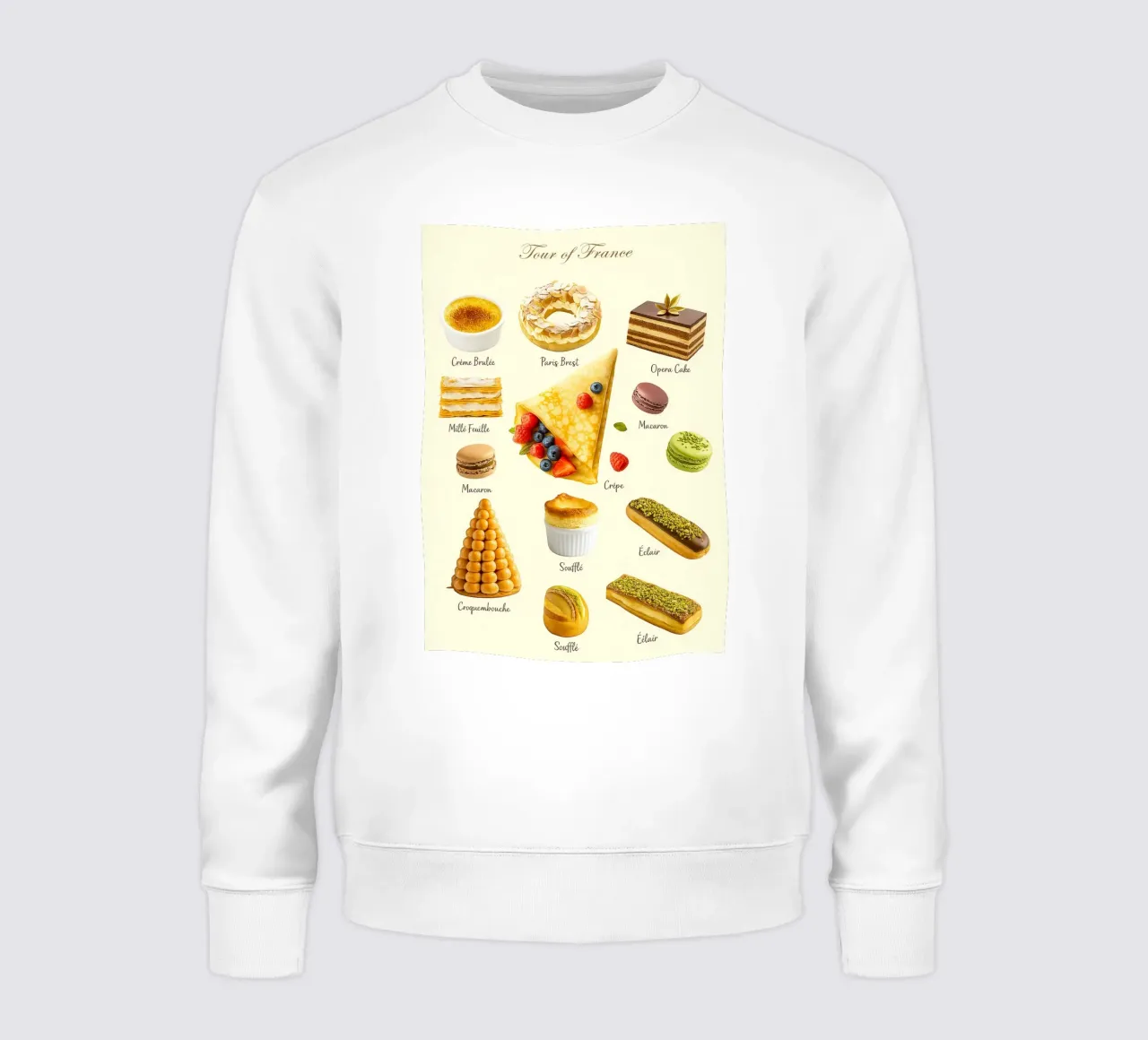 Pasticceria francese felpa da Attaboy Dsgn