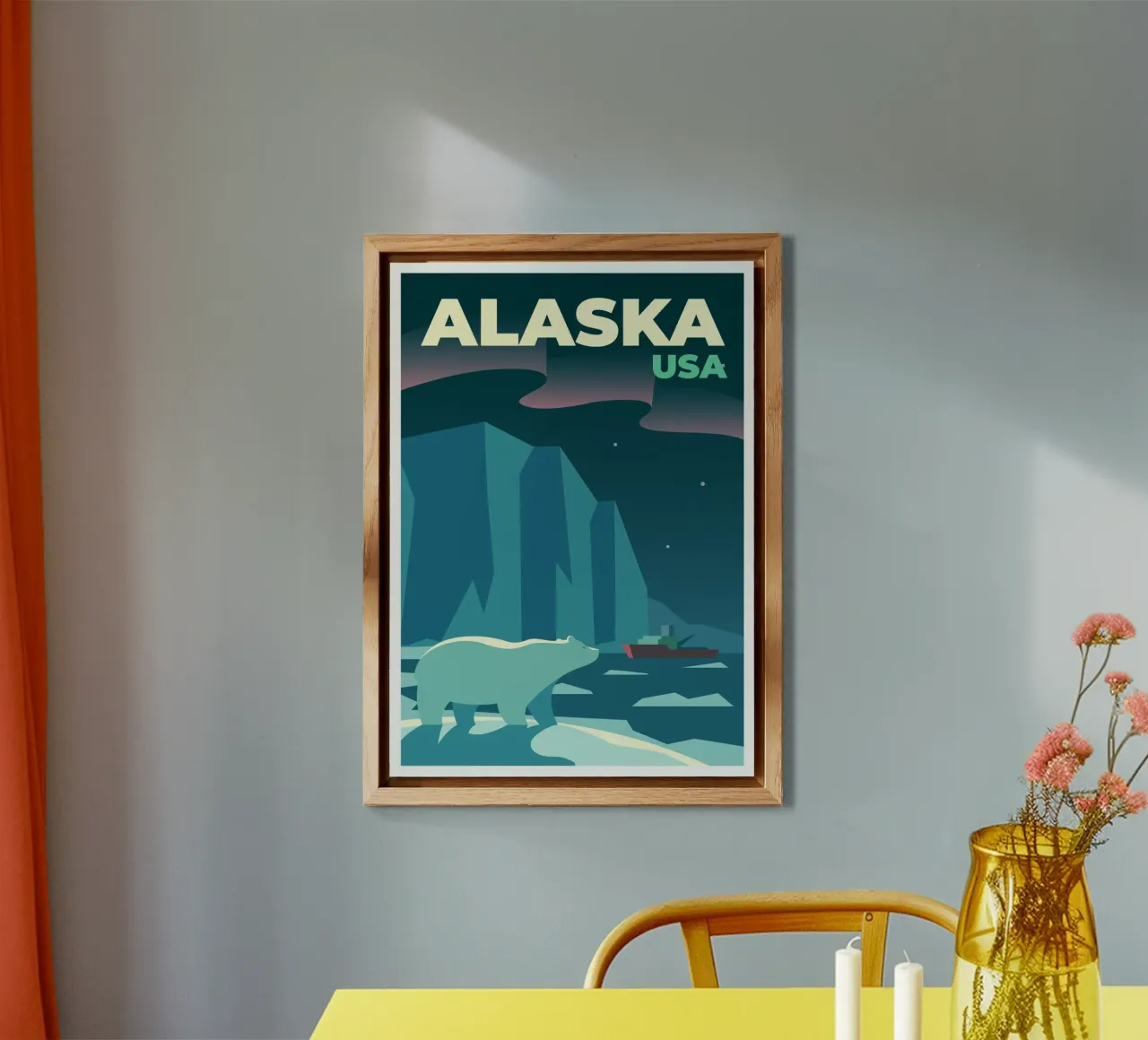 Alaska, Usa forex plate by Wanderlust Vibes