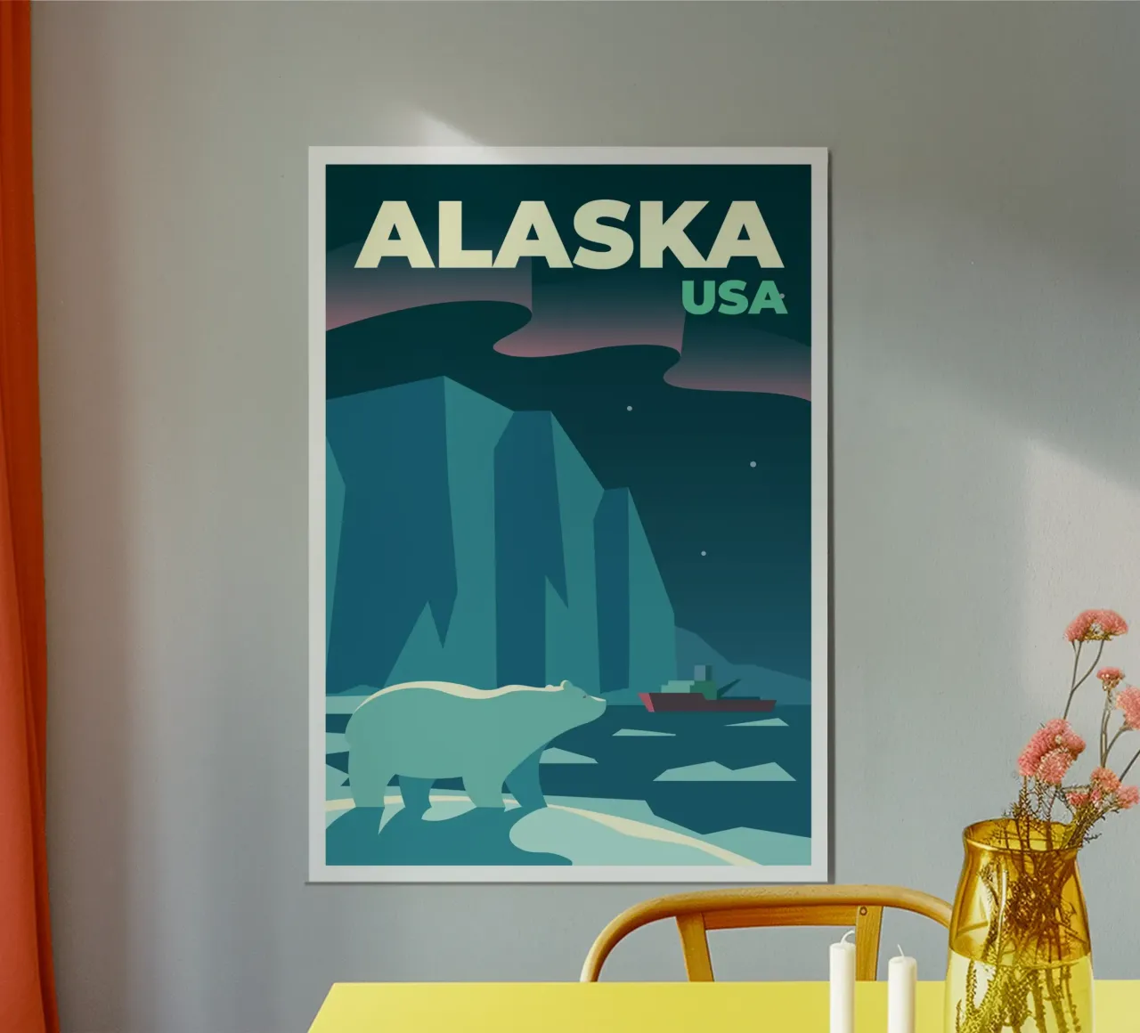 Alaska, Usa forex plate by Wanderlust Vibes