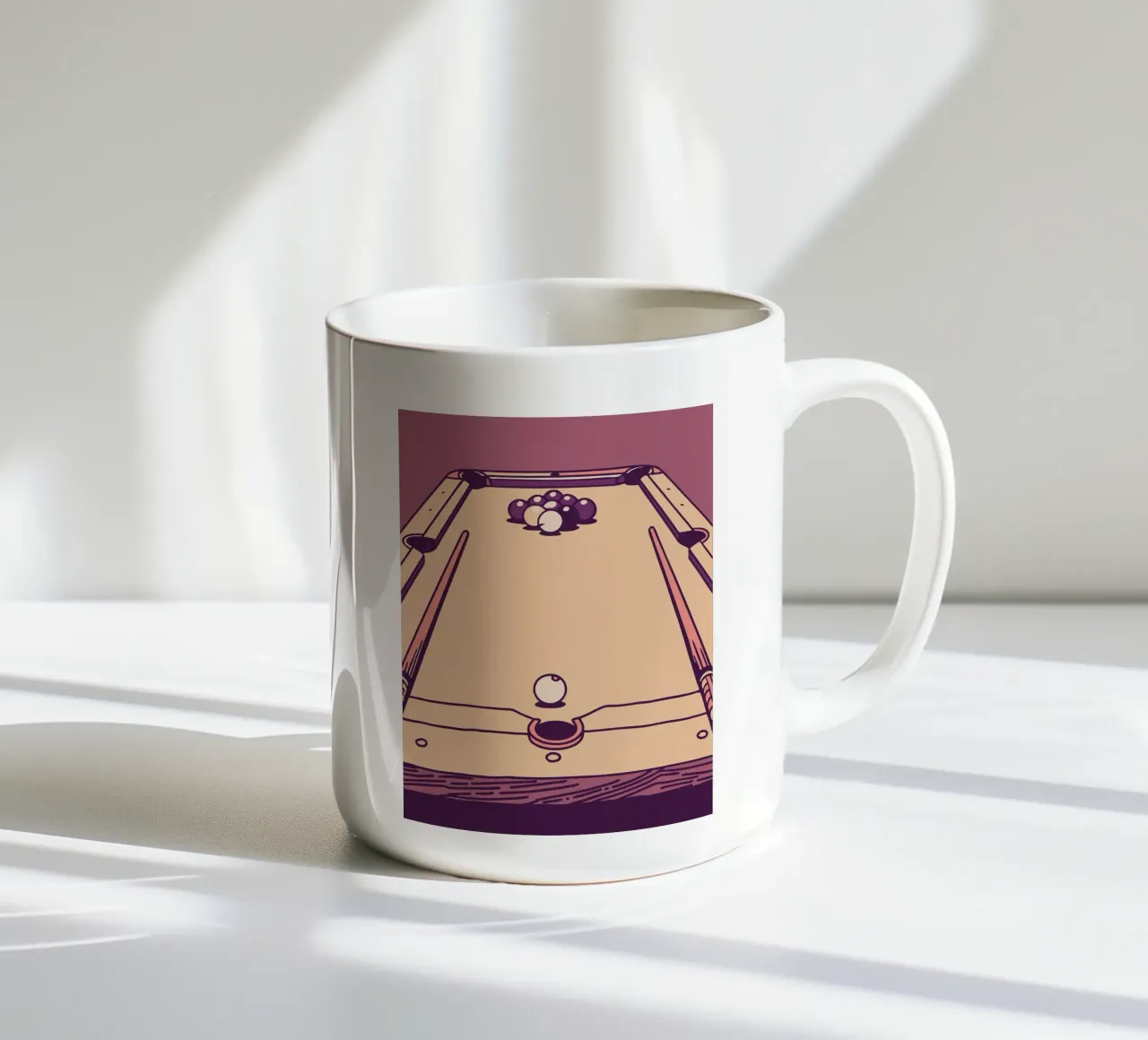 Giocare a biliardo tazza in ceramica da SPORTS ONLY