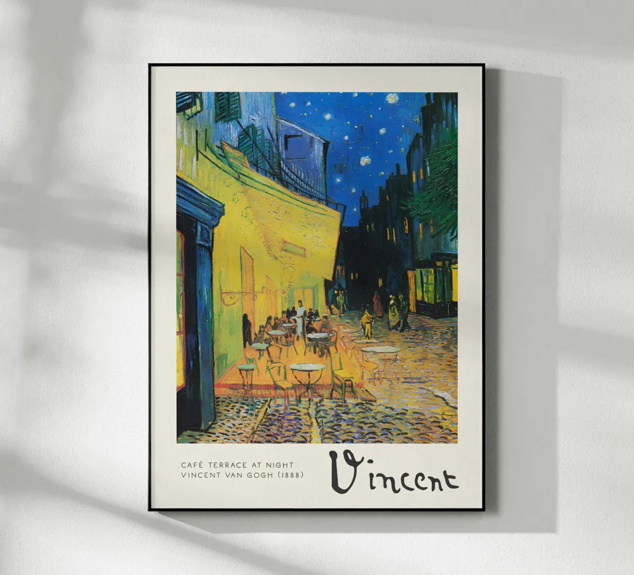 La "Terrazza del caffè di notte" di Van Gogh: una post-impressione iconica plexiglass da NorwesClub