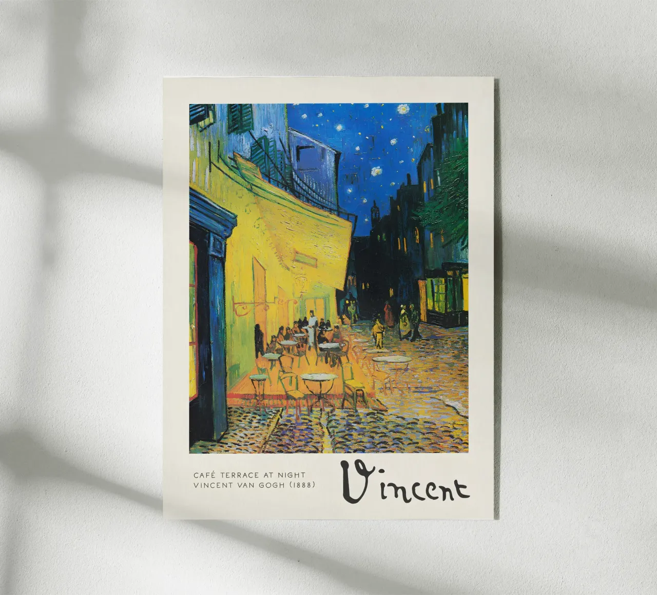 La "Terrazza del caffè di notte" di Van Gogh: una post-impressione iconica plexiglass da NorwesClub