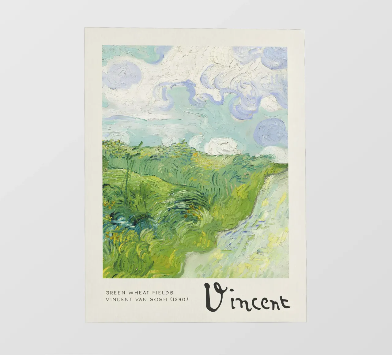 I "verdi campi di grano" di Van Gogh - Post-impressione espressiva pellicola backlit da NorwesClub