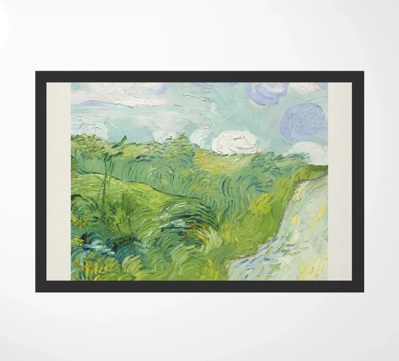 I "verdi campi di grano" di Van Gogh - Post-impressione espressiva zerbino da NorwesClub