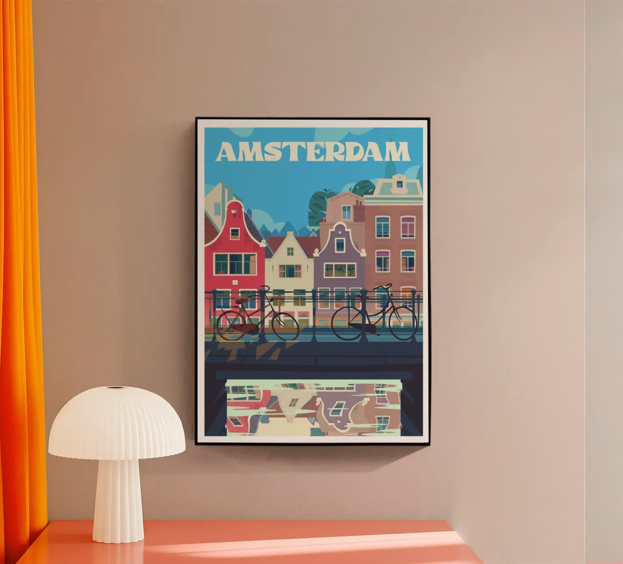 Amsterdam plexiglass da Wanderlust Vibes