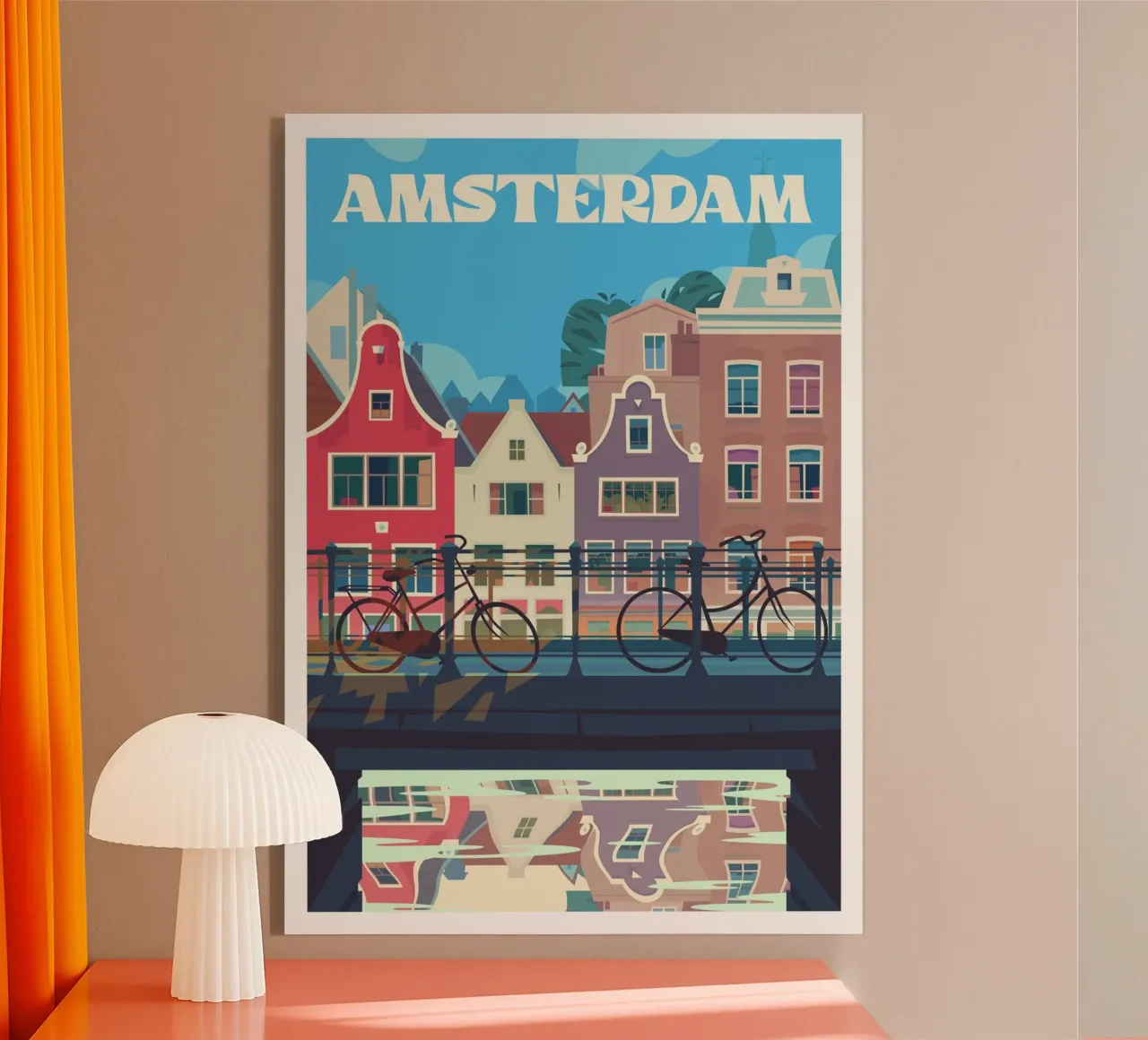 Amsterdam plexiglass da Wanderlust Vibes